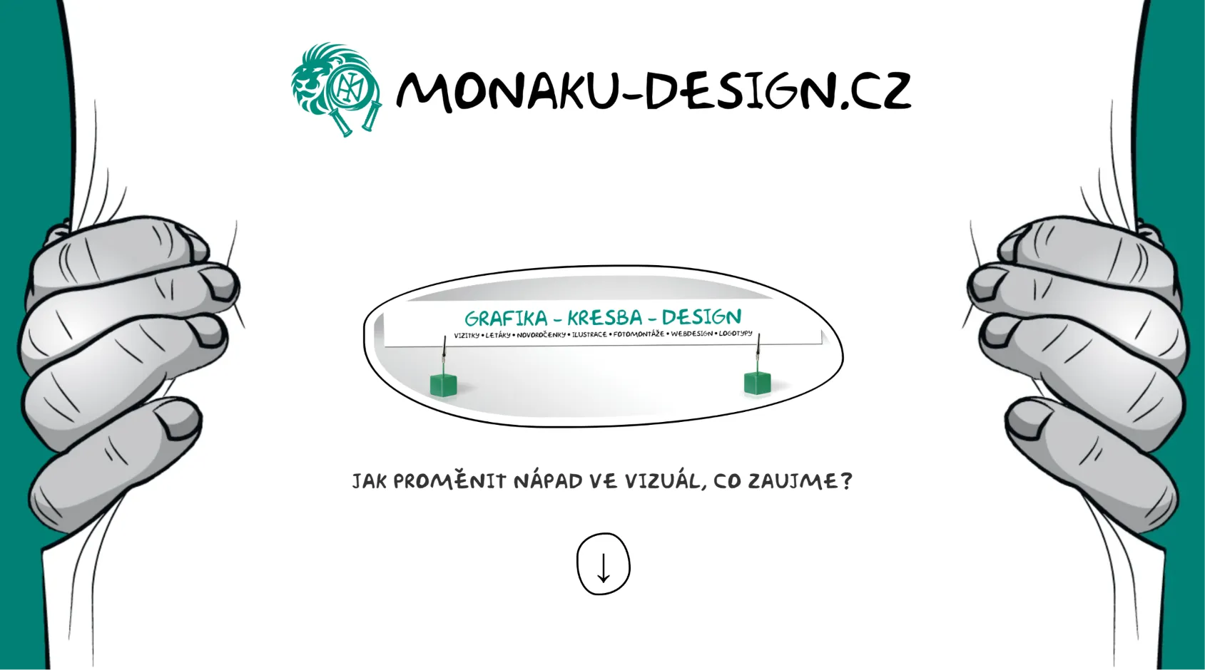 Náhled webu Monaku Design